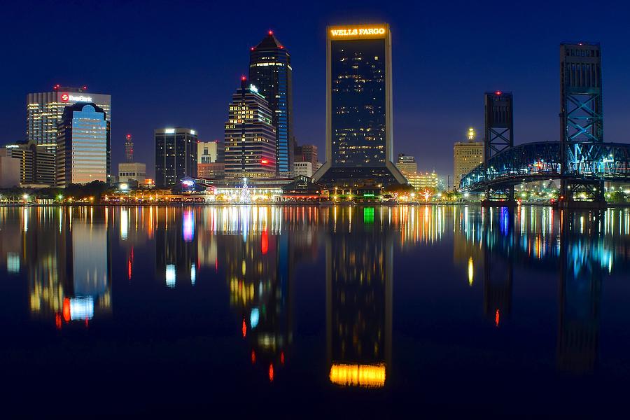 Jacksonville Over The St Johns River Photograph
