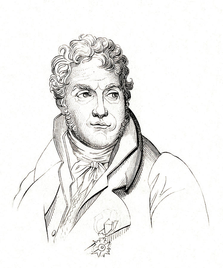 Jacques-louis David French Painter Drawing by Mary Evans Picture ...