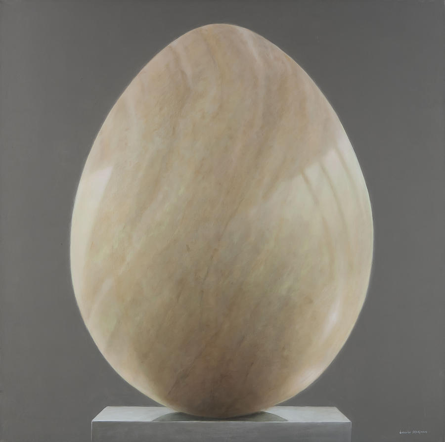 Jade Egg, 2012 Acrylic On Canvas Photograph by Lincoln Seligman