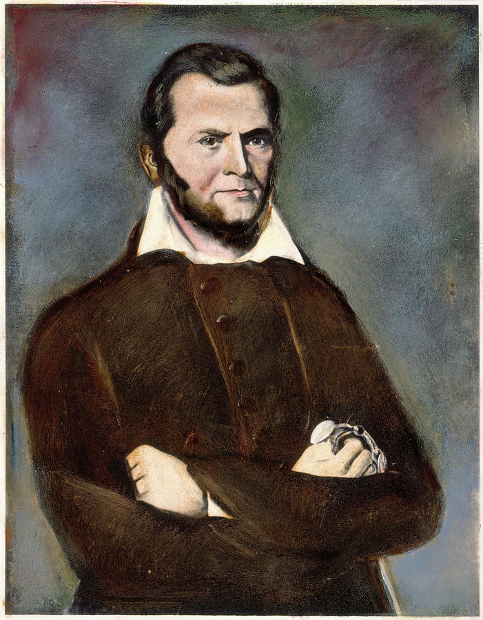 James Bowie (1796-1836) #1 Painting by Granger