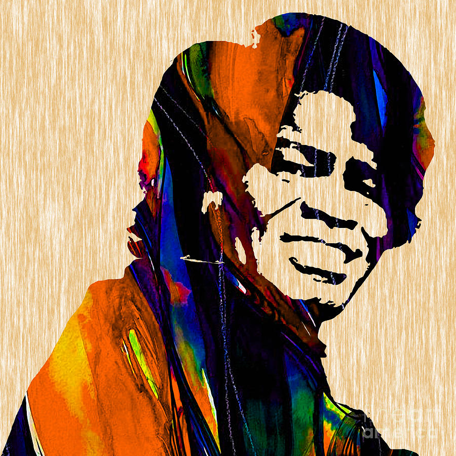 James Brown Mixed Media - James Brown Collection #1 by Marvin Blaine
