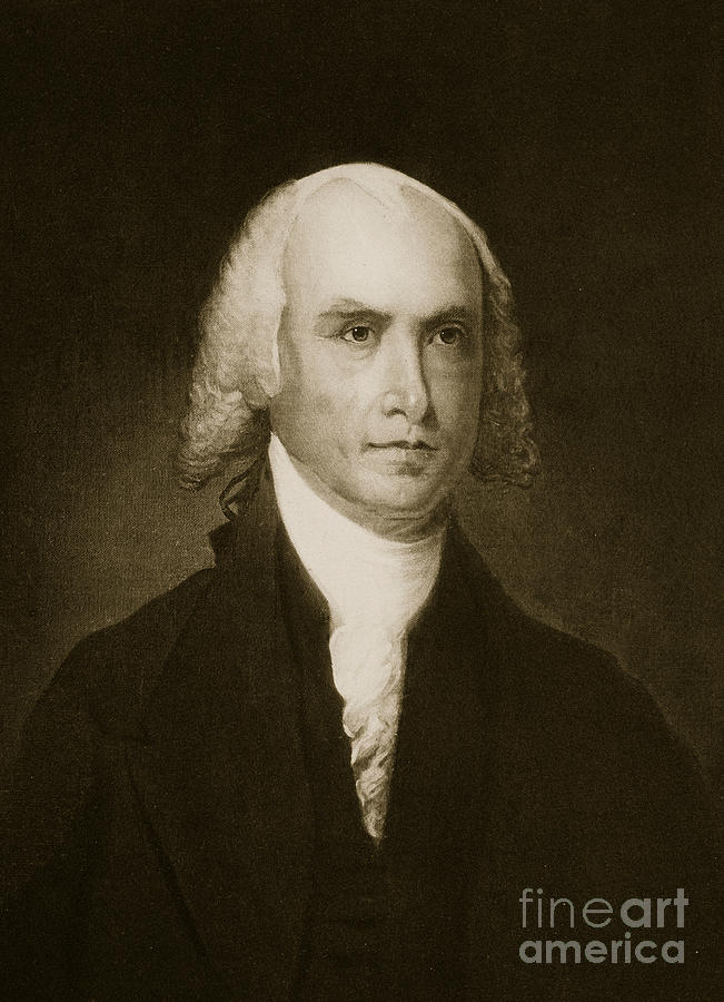 James Madison Painting by American School