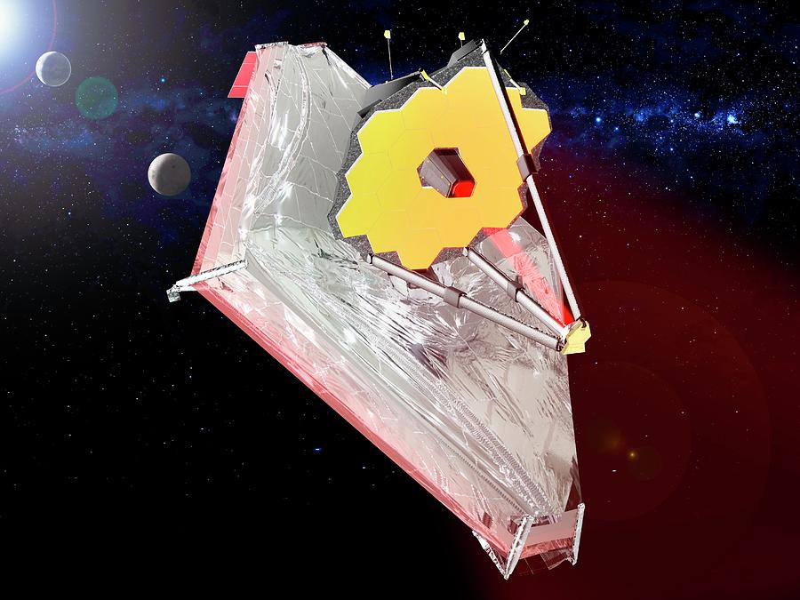 James Webb Space Telescope #1 Photograph by Ramon Andrade 3dciencia/science Photo Library