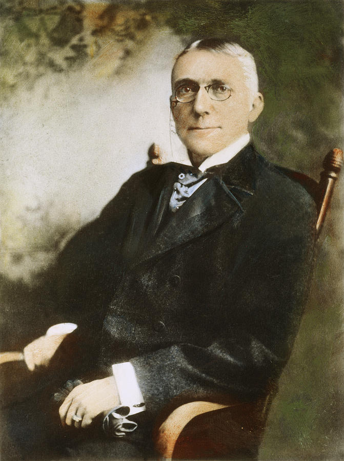 James Whitcomb Riley (1849-1916) #1 Photograph by Granger