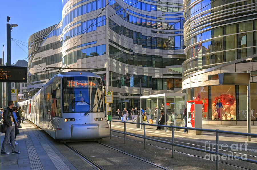 Duesseldorf Photograph - Jan Wellem Platz Duesseldorf by David Davies Duesseldorf Photograph - Jan Wellem Platz Duesseldorf by David Davies