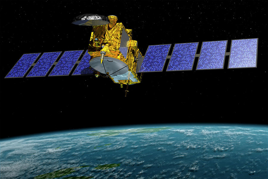 Space Photograph - Jason-3 Satellite #1 by Nasa/jpl-caltech