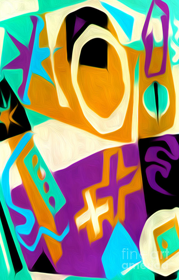 Abstract Digital Art - Jazz Art - 02 by Gregory Dyer