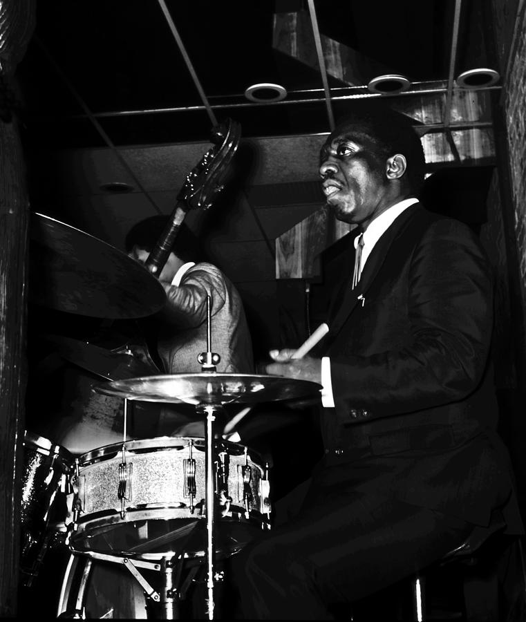 Jazz Photograph - Art Blakey Jazz Messenger by Dave Coleman
