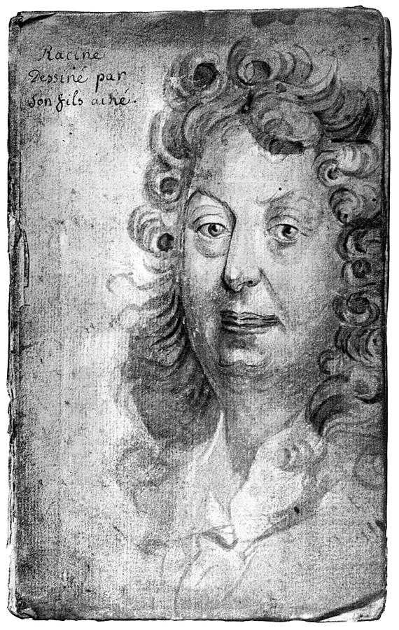 Jean Baptiste Racine (1639-1699) Drawing By Granger - Fine Art America