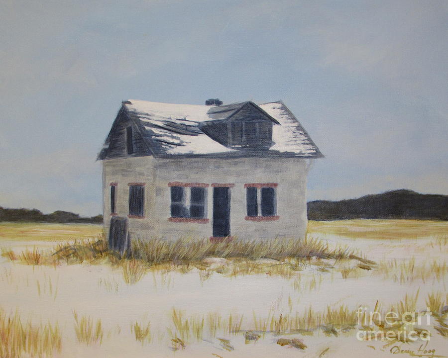 Jean Cote House on the Corner #1 Painting by Denise Hoag