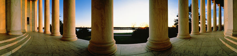 Jefferson Memorial Photograph - Jefferson Memorial Washington Dc Usa #1 by Panoramic Images