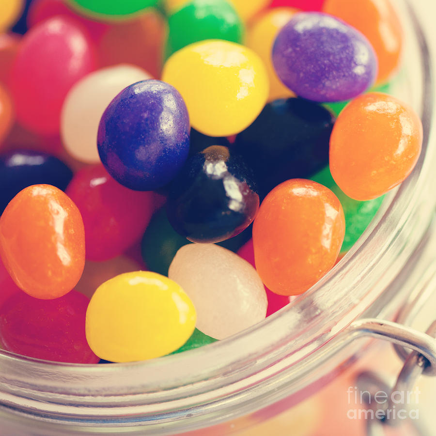 Easter Photograph - Jelly Beans #1 by Kim Fearheiley