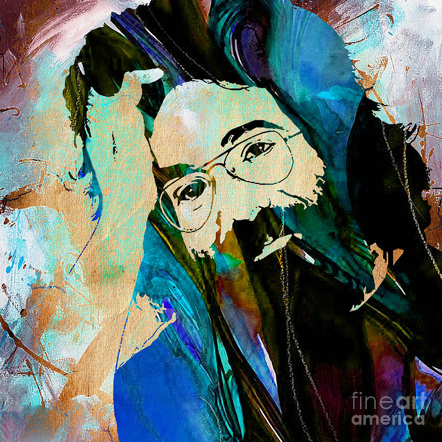 Jerry Garcia #1 Mixed Media by Marvin Blaine