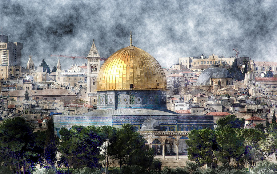 Jerusalem Painting by MotionAge Designs - Fine Art America