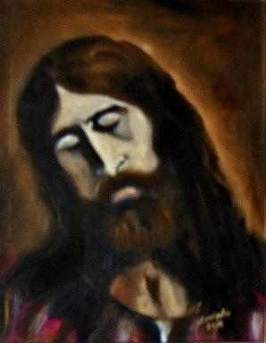 Jesus Christ #1 Painting by Ryszard Ludynia