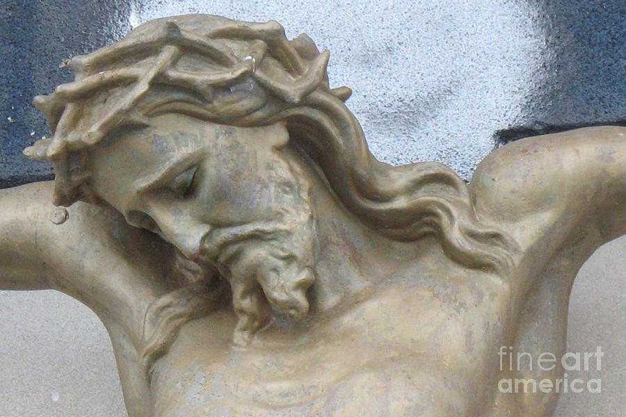 Jesus - Christian Art - Religious Statue of Jesus #1 Photograph by Kathy Fornal