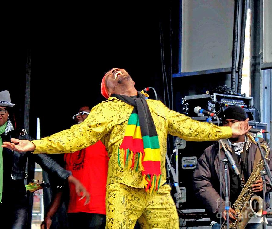 Music Photograph - Jimmy Cliff #1 by Fiona Kennard