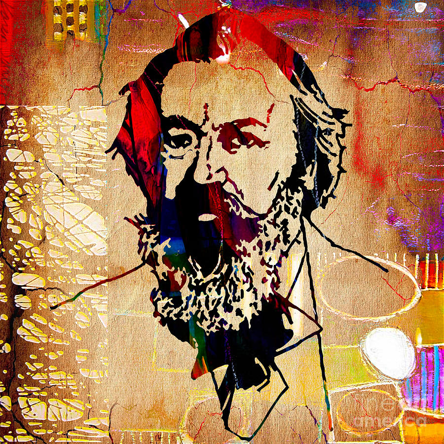 Johannes Brahms Collection #1 Mixed Media by Marvin Blaine