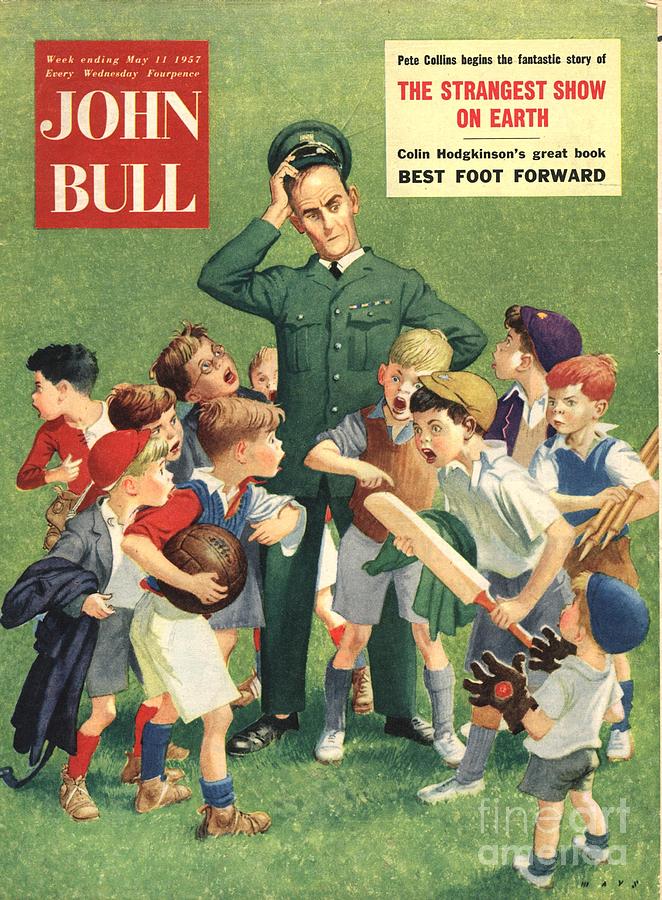 Sports Drawing - John Bull 1950s Uk Football Cricket #1 by The Advertising Archives
