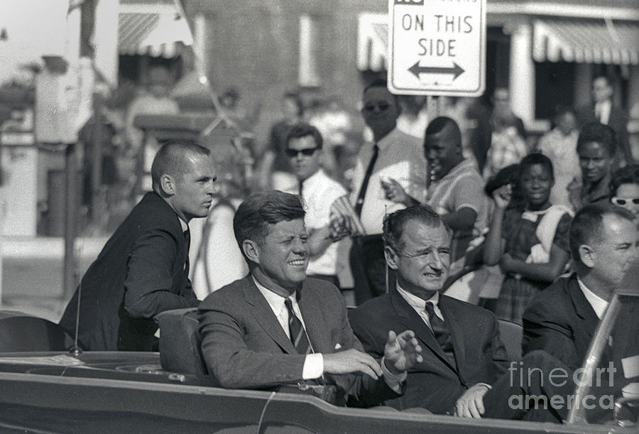 John F. Kennedy, 1963 #1 Photograph by Larry Mulvehill