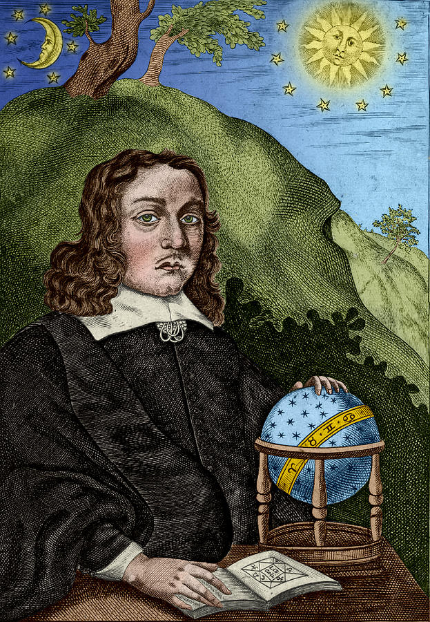 Portrait Photograph - John Gadbury English Astrologer #2 by Science Source