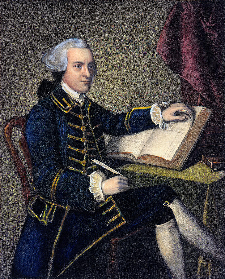John Hancock (1737-1793) #1 Photograph by Granger