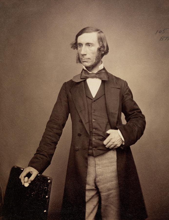 Portrait Photograph - John Tyndall #1 by Royal Institution Of Great Britain / Science Photo Library