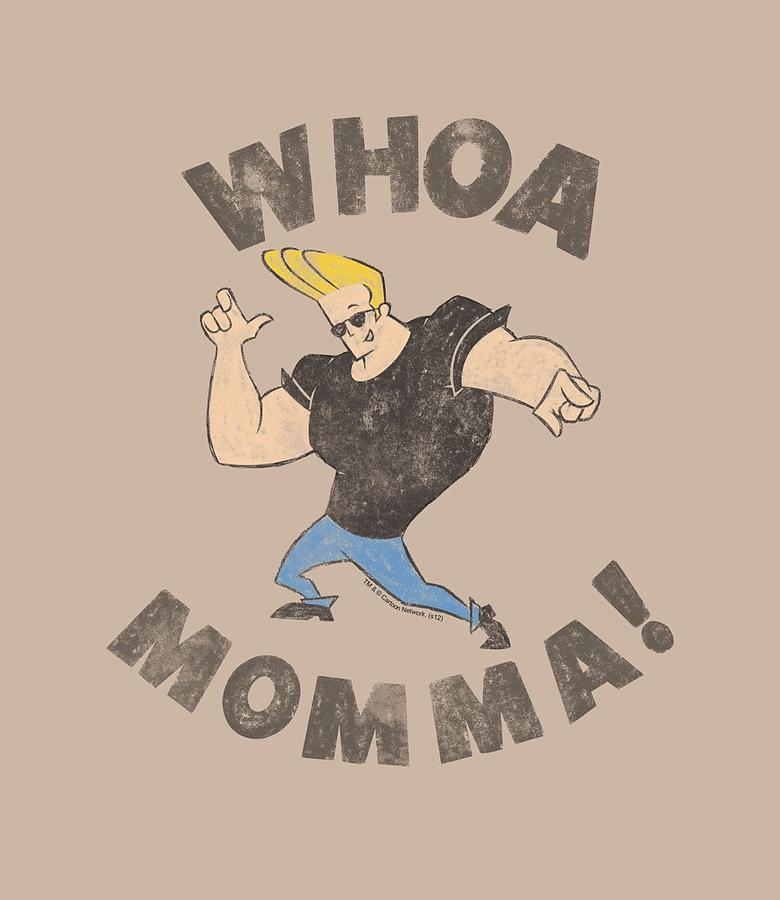 Johnny Bravo Digital Art - Johnny Bravo - Whoa Momma #1 by Brand A