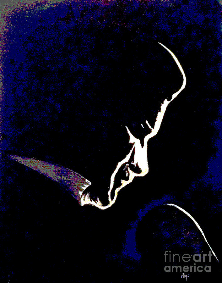Johnny Cash #1 Digital Art by Alys Caviness-Gober