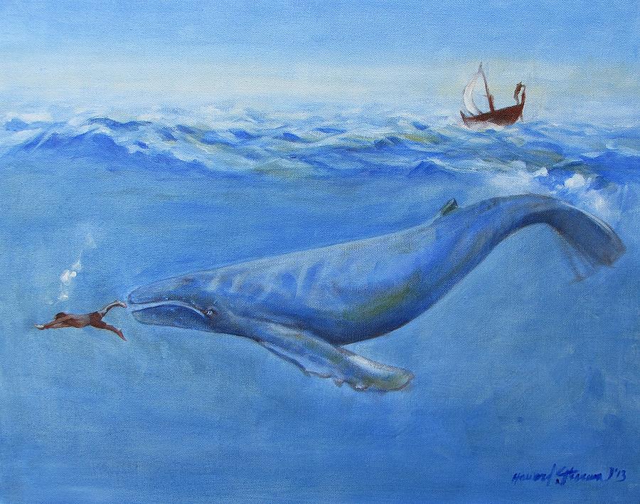 Jonah #1 Painting by Howard Stroman