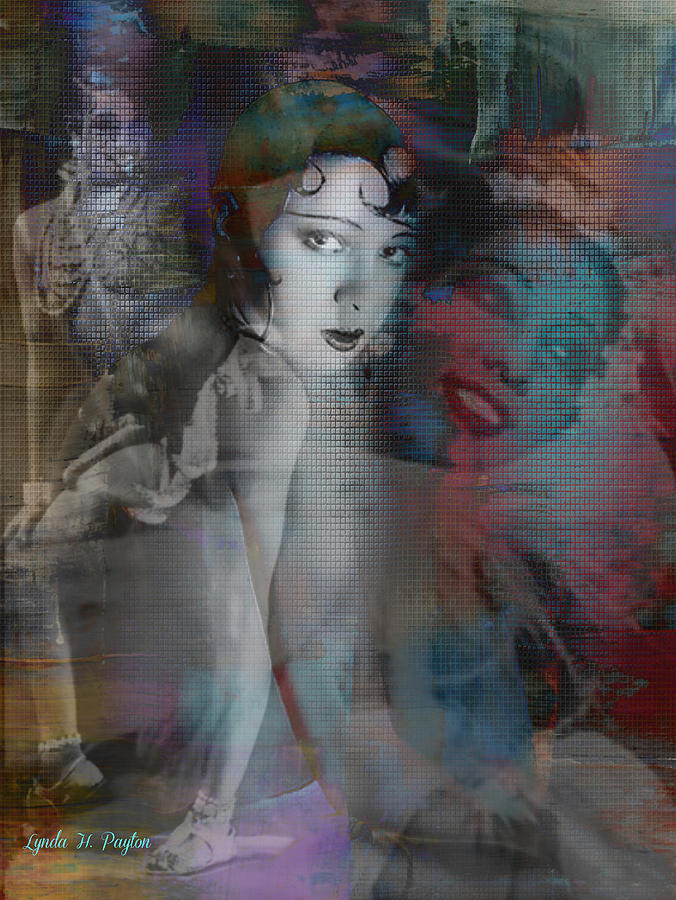Josephine Baker  Digital Art by Lynda Payton