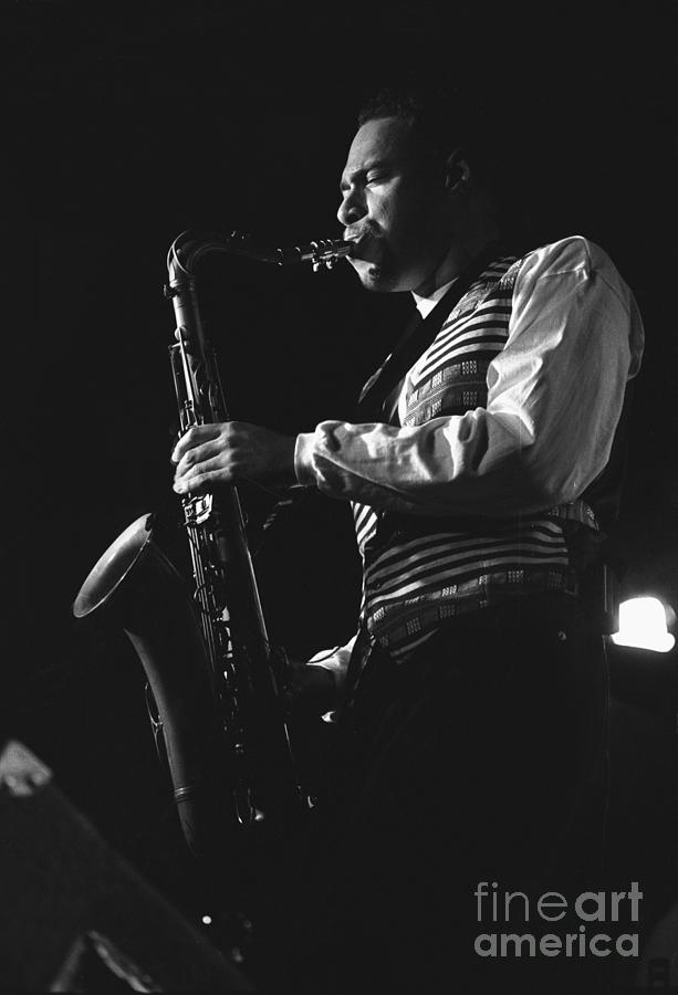 Jazz Photograph - Joshua Redman #1 by Concert Photos