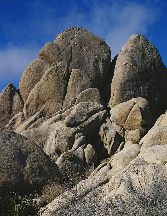 Joshua Tree Rock Formations #1 Photograph by Charlie Ott