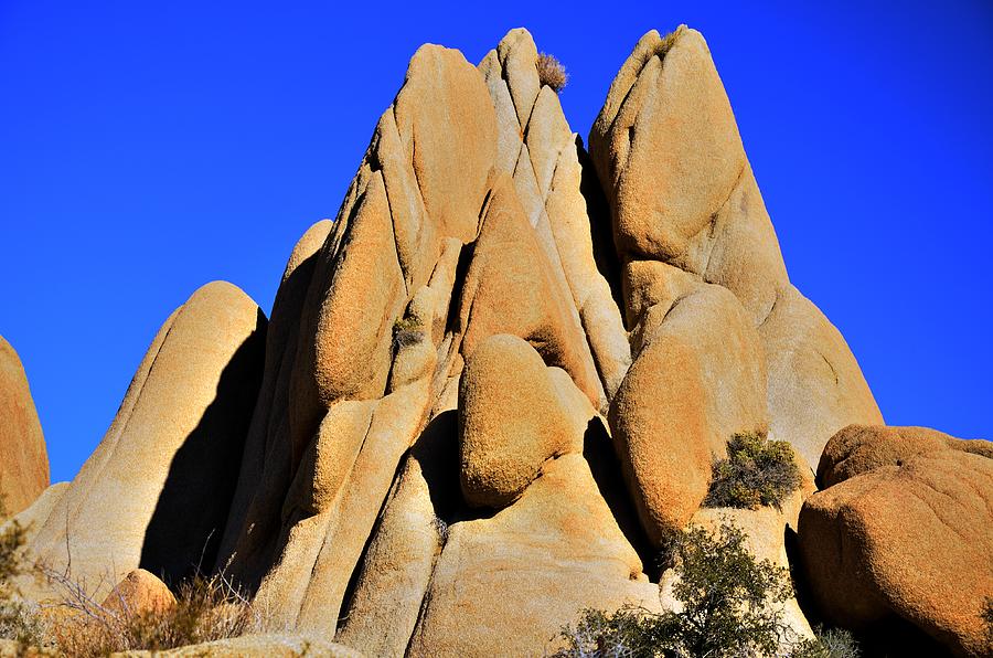 Joshua Tree Rocks #1 Photograph by Walt Sterneman
