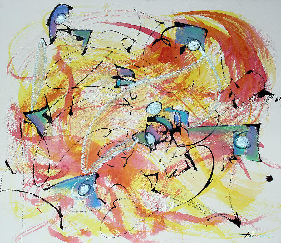 Joy Abounding #2 Painting by Asha Carolyn Young