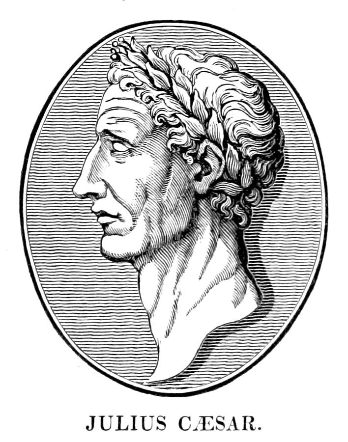Julius Caesar, Roman General #1 Photograph by British Library
