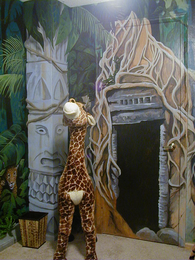 Jungle #1 Painting by Tim  Joyner