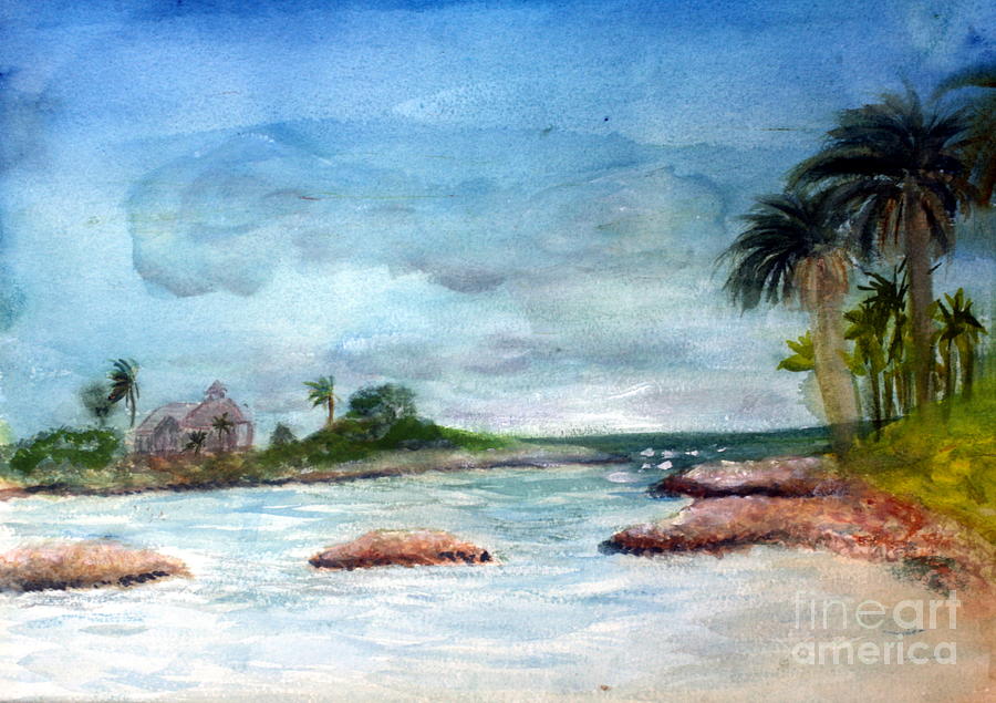 Jupiter Inlet #2 Painting by Donna Walsh