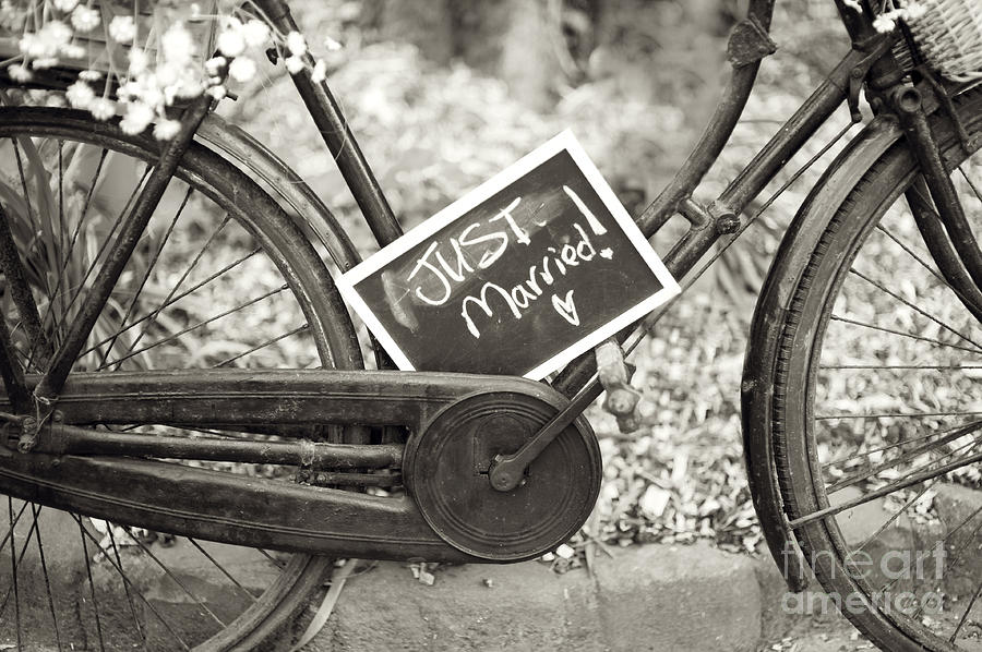 Just Married #1 Photograph by Lee Avison