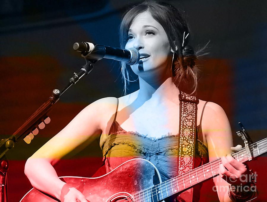 Kacey Musgraves  #1 Mixed Media by Marvin Blaine