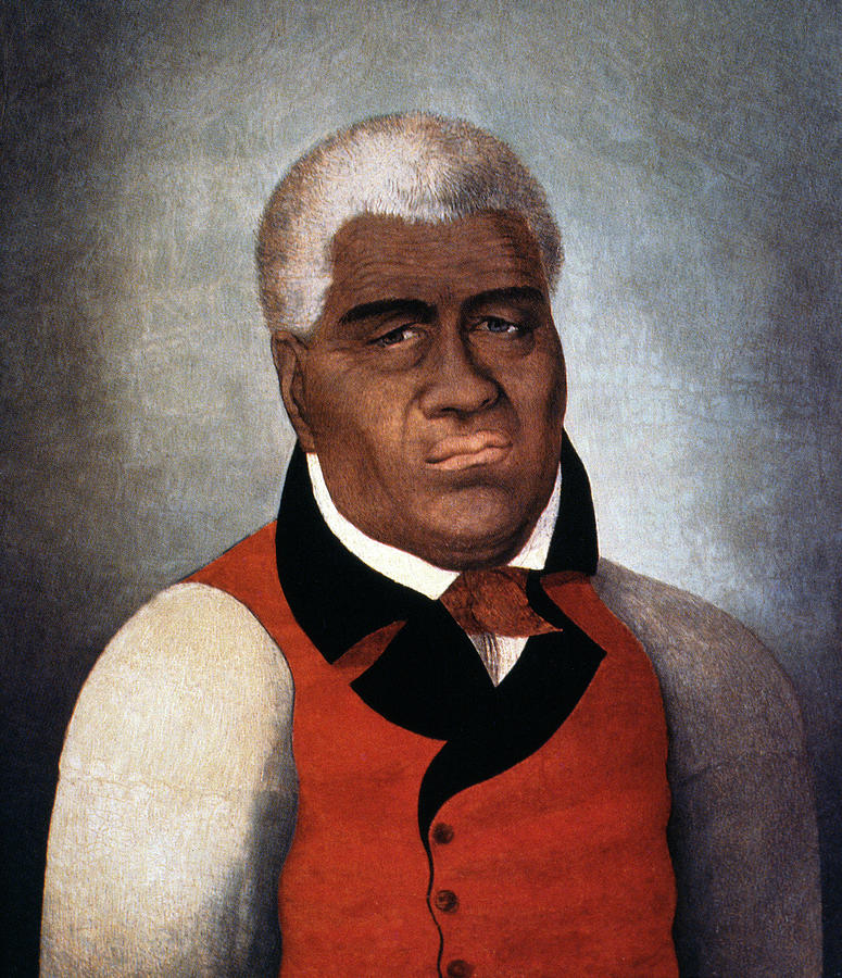 Kamehameha I (c17581819) Painting by Granger