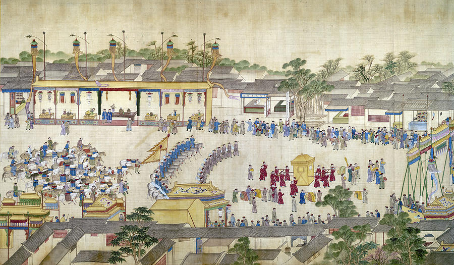 Kang-hsi (1654-1722) #1 Painting by Granger