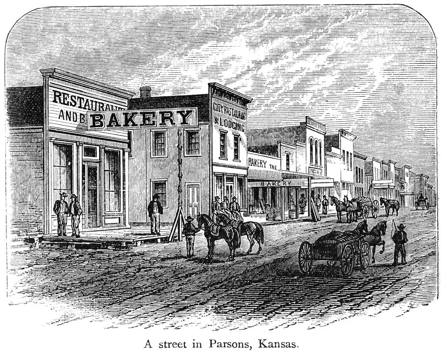 Kansas Parsons, 1875 1 Painting by Granger Pixels