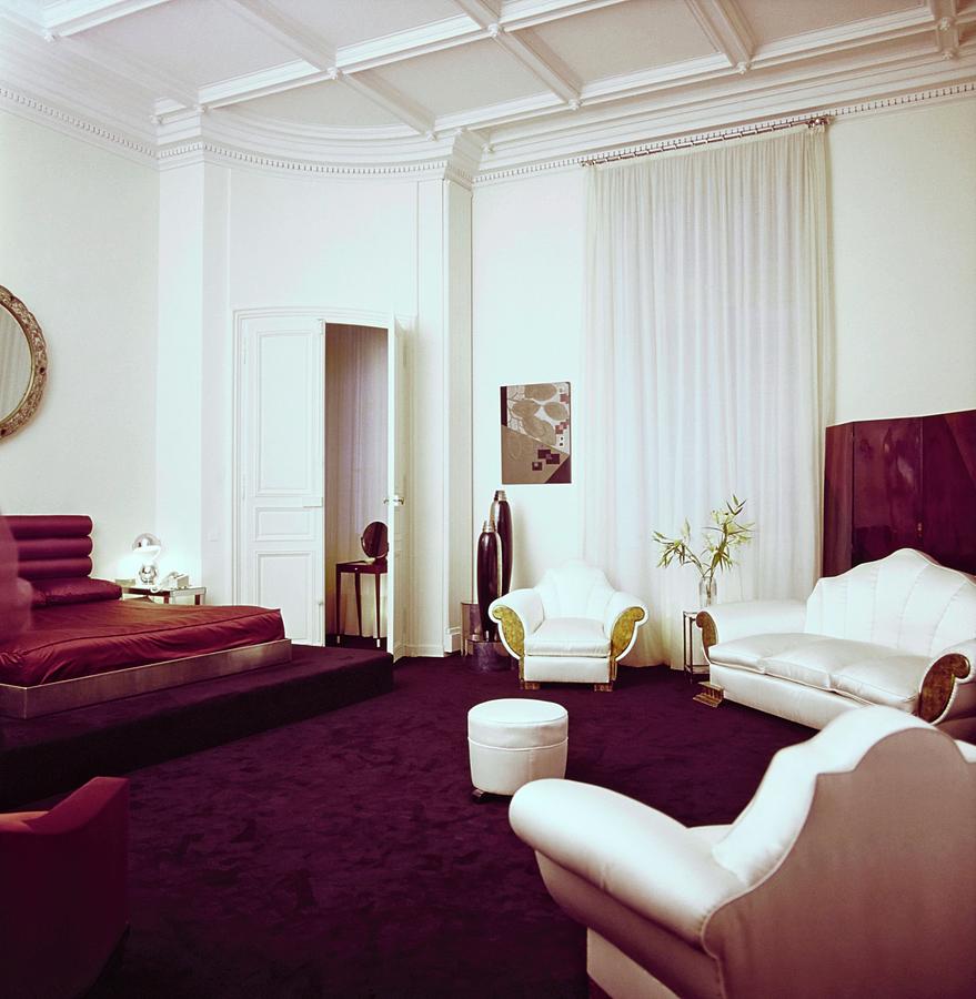Karl Lagerfelds Bedroom #1 Photograph by Horst P. Horst