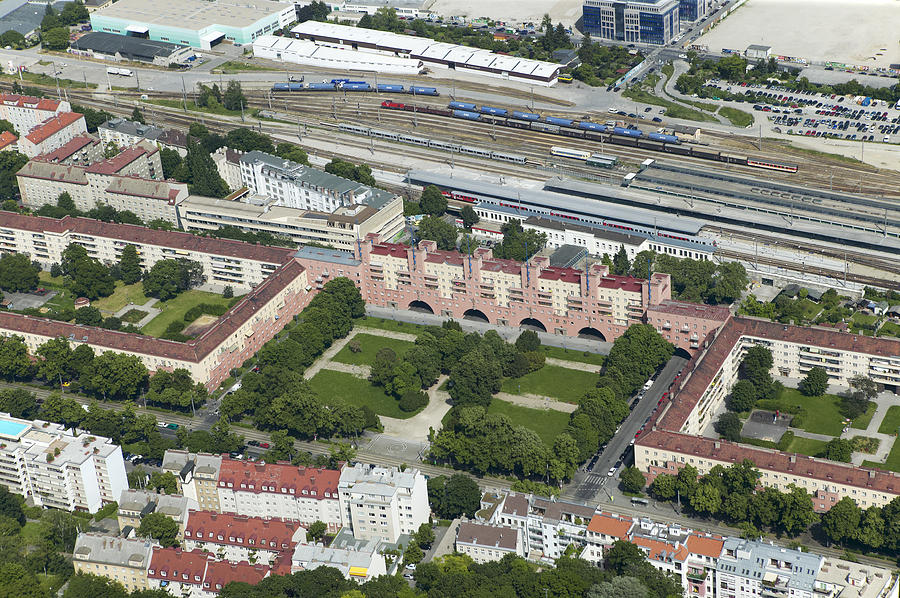 Architecture Photograph - Karl Marx-hof, Vienna #1 by Xavier Durán