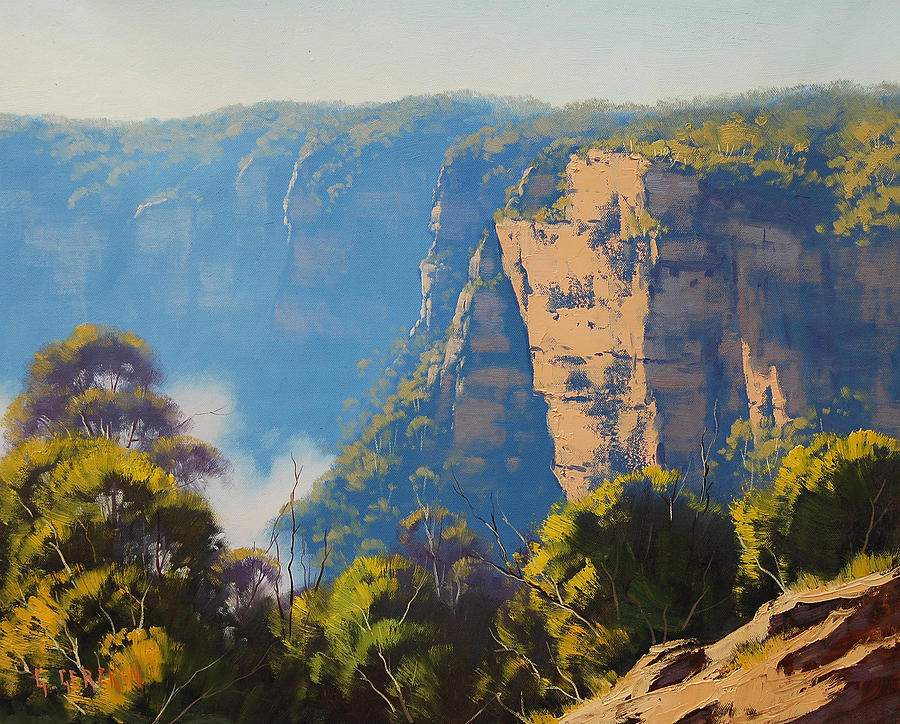 Katoomba Cliffs Painting