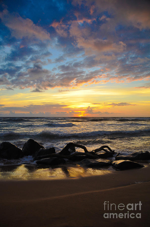 Kauai Sunrise #2 Photograph by Kelly Wade