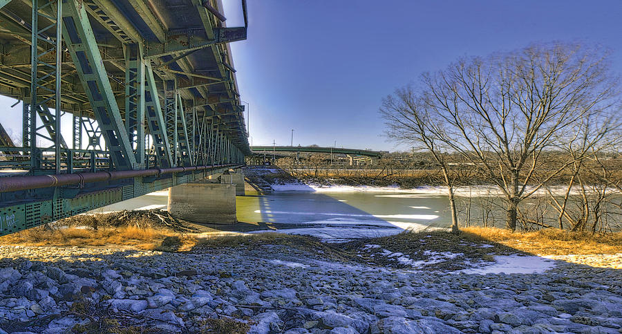 Kaw River in Winter #1 Photograph by Don Wolf
