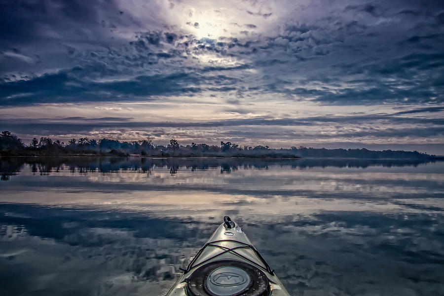 Kayaking On A Calm Morning Photograph by Marc Crumpler