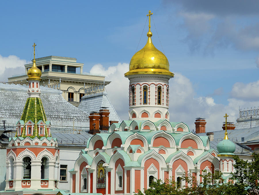 Kazan Cathedral #1 Digital Art by Pravine Chester
